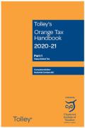 Cover of Tolley's Orange Tax Handbook 2020-21