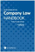 Cover of Butterworths Company Law Handbook 2020