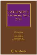Cover of Paterson's Licensing Acts 2021