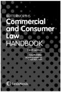 Cover of Butterworths Commercial and Consumer Law Handbook