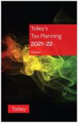 Cover of Tolley's Tax Planning 2021-22