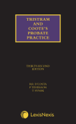 Cover of Tristram and Coote's Probate Practice