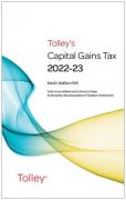 Cover of Tolley's Capital Gains Tax 2022-23