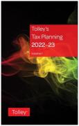 Cover of Tolley's Tax Planning 2022-23