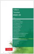 Cover of Tolley's Taxwise I 2022-23