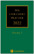 Cover of The Civil Court Practice 2022: The Green Book