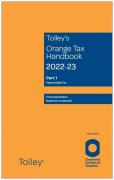 Cover of Tolley's Orange Tax Handbook 2022-23
