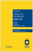 Cover of Tolley's Yellow Tax Handbook 2022-23