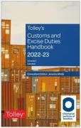 Cover of Tolley's Customs and Excise Duties Handbook Set 2022-23