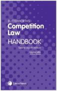 Cover of Butterworths Competition Law Handbook