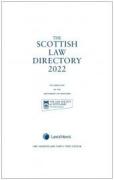 Cover of The Scottish Law Directory 2022