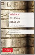 Cover of Whillans Tax Data 2023-24: Budget Edition