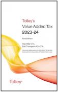Cover of Tolley's Value Added Tax 2023-24 - 1st &#38; 2nd Editions