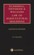 Cover of Scammell, Densham &#38; Williams: Law of Agricultural Holdings