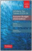 Cover of Whillans Tax Tables 2023-24: Budget Edition