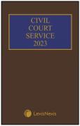 Cover of Civil Court Service 2023: The Brown Book
