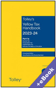 Cover of Tolley's Yellow Tax Handbook 2023-24 (Book &#38; eBook Pack)