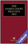 Cover of The Red Book: The Family Court Practice 2023 (Book & eBook Pack)