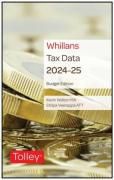 Cover of Whillans Tax Data 2024-25 (Budget edition)