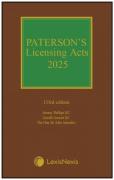 Cover of Paterson's Licensing Acts 2025