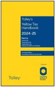 Cover of Tolley's Yellow Tax Handbook 2024-25
