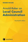 Cover of Arnold-Baker on Local Council Administration