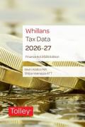 Cover of Whillans Tax Data 2026-27 Finance Act edition