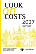 Cover of Cook on Costs 2027