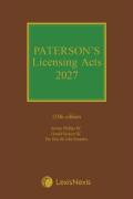 Cover of Paterson's Licensing Acts 2027