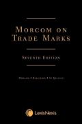 Cover of Morcom on Trade Marks