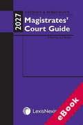 Cover of Anthony & Berryman's Magistrates Court Guide 2027 (eBook)