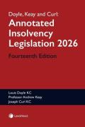 Cover of Doyle, Keay and Curl: Annotated Insolvency Legislation 2026