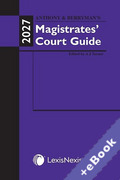 Cover of Anthony & Berryman's Magistrates Court Guide 2027 (Book & eBook Pack)