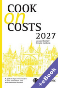 Cover of Cook on Costs 2027 (Book & eBook Pack)