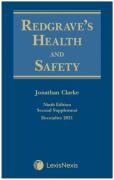 Cover of Redgrave's Health and Safety 9th ed: 2nd Supplement