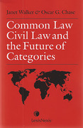 Cover of Common Law, Civil Law and the Future of Categories