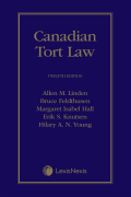 Cover of Canadian Tort Law