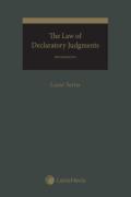Cover of The Law of Declaratory Judgments