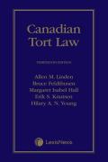 Cover of Canadian Tort Law
