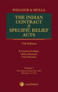 Cover of Pollock & Mulla: The Indian Contract and Specific Relief Acts