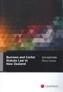 Cover of Burrows and Carter: Statute Law in New Zealand