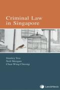 Cover of Criminal Law in Singapore