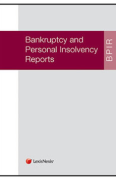 Cover of Bankruptcy and Personal Insolvency Reports