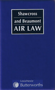 Cover of Shawcross and Beaumont: Air Law Looseleaf