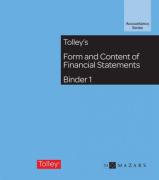 Cover of Tolley's Form and Content of Financial Statements Looseleaf