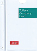 Cover of Tolley's Company Law Looseleaf (Pay-In-Advance)