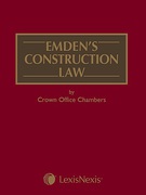 Cover of Emden's Construction Law Looseleaf