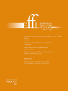 Cover of European Food and Feed Law Review: Print Only
