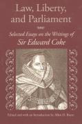 Cover of Law, Liberty, and Parliament: Selected Essays on the Writings of Sir Edward Coke
