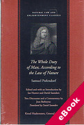 Cover of The Whole Duty of Man According to the Law of Nature (eBook)